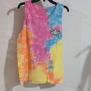 Ron Jon Surf Shop Large Colorful Tie-Dye Tank Top